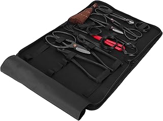 Kit de ferramentas de bonsai, tesouras de jardinagem conjunto de ferramentas de bonsai, cortador de galho, ferramenta de poda para podar raízes para folhas de poda