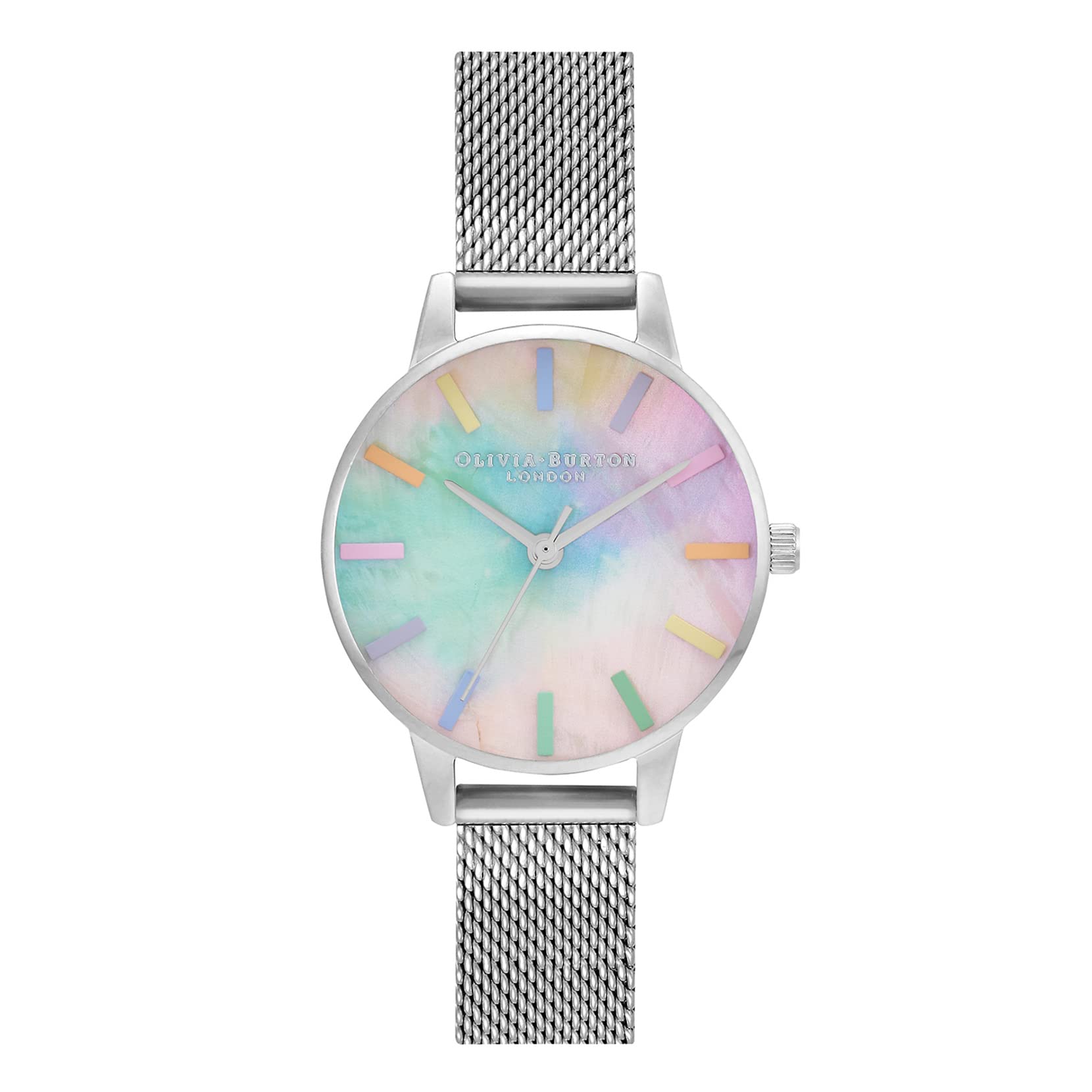 Olivia Burton - Dames - Grijs - Staal - Sportief - Horloges kopen
