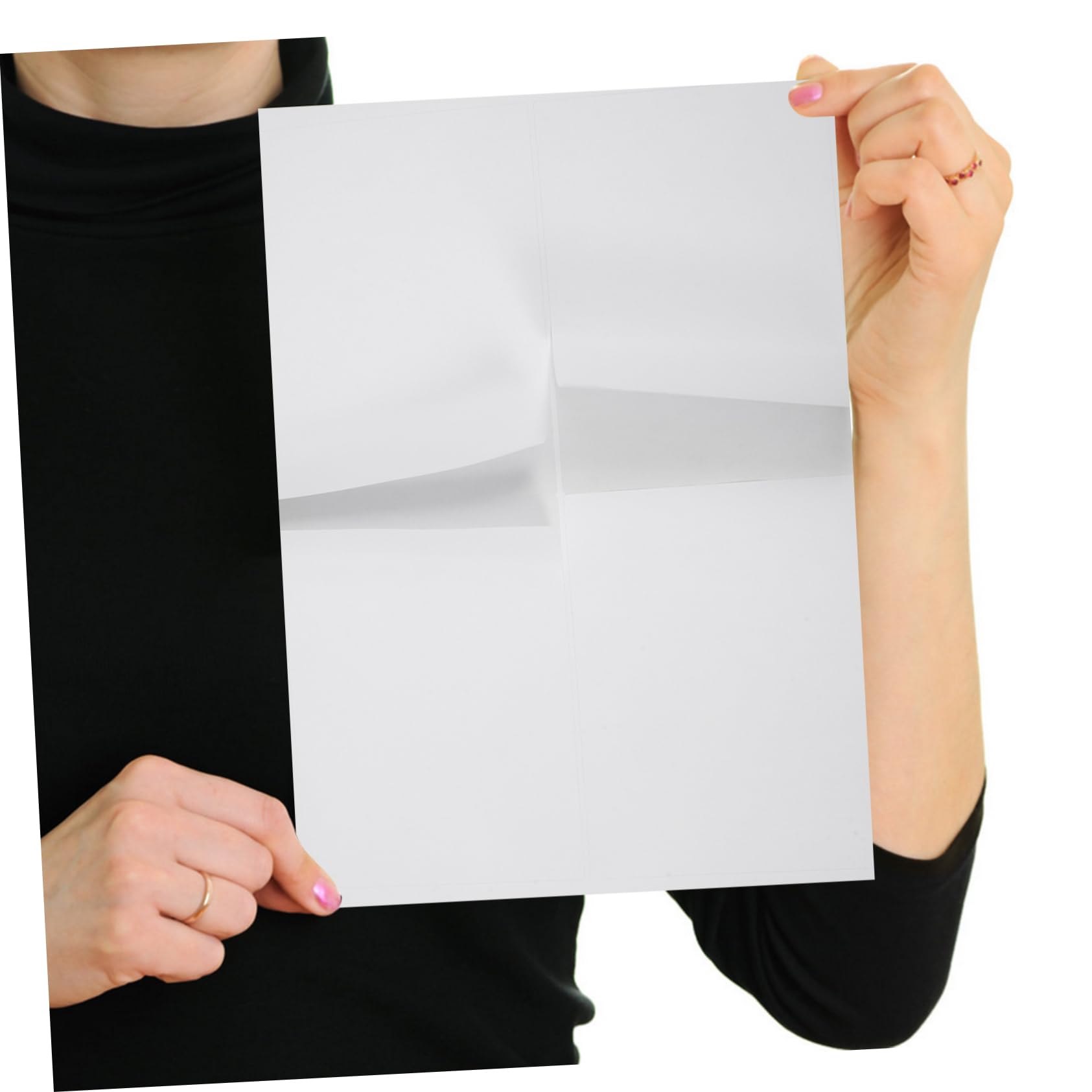 Housoutil 100 Fogli Carta Stampabile Etichette Adesive Resistenti e Asciugatura Rapida per Stampanti per Etichettatura e Spedizioni