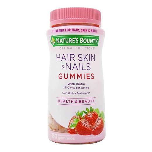 Hair, Skin & Nails With Biotin 80 gummies