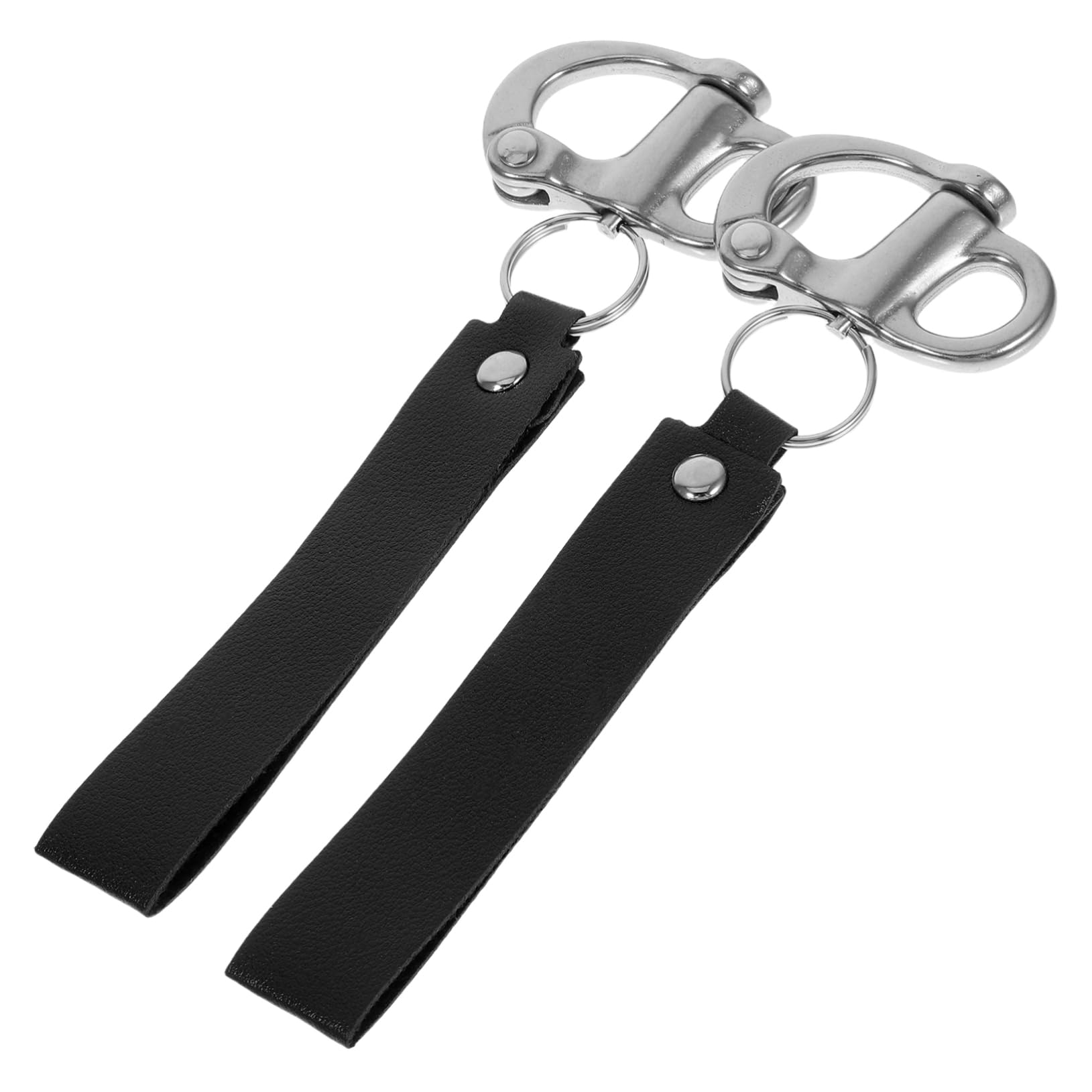 KICHOUSE Firefighter Mask Quick Release Clip Stainless Steel Swivel Shackle Versatile for Rigging Safety