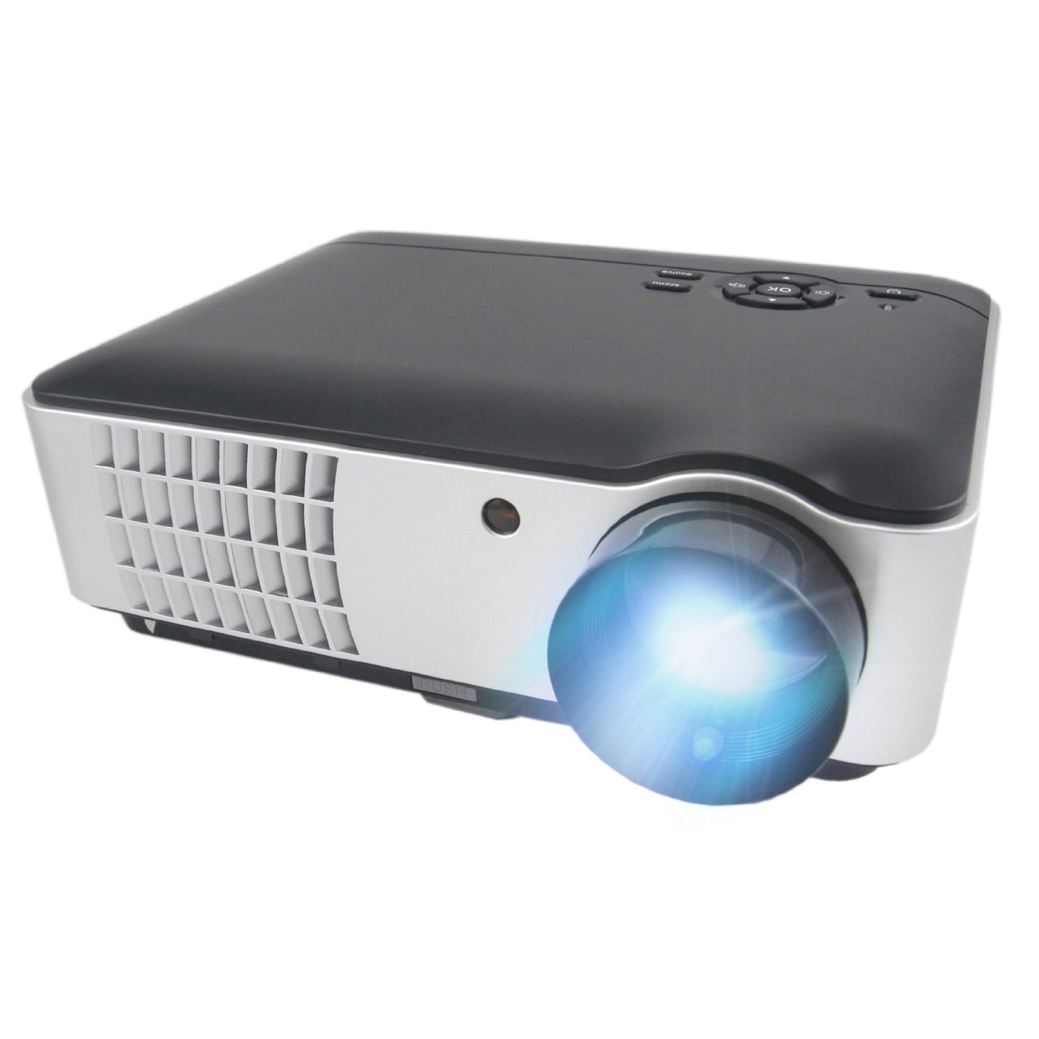 FAVI H4BW LED LCD (HD 720p) Video Projector Kit, Includes 1 Item - Projector only - Black
