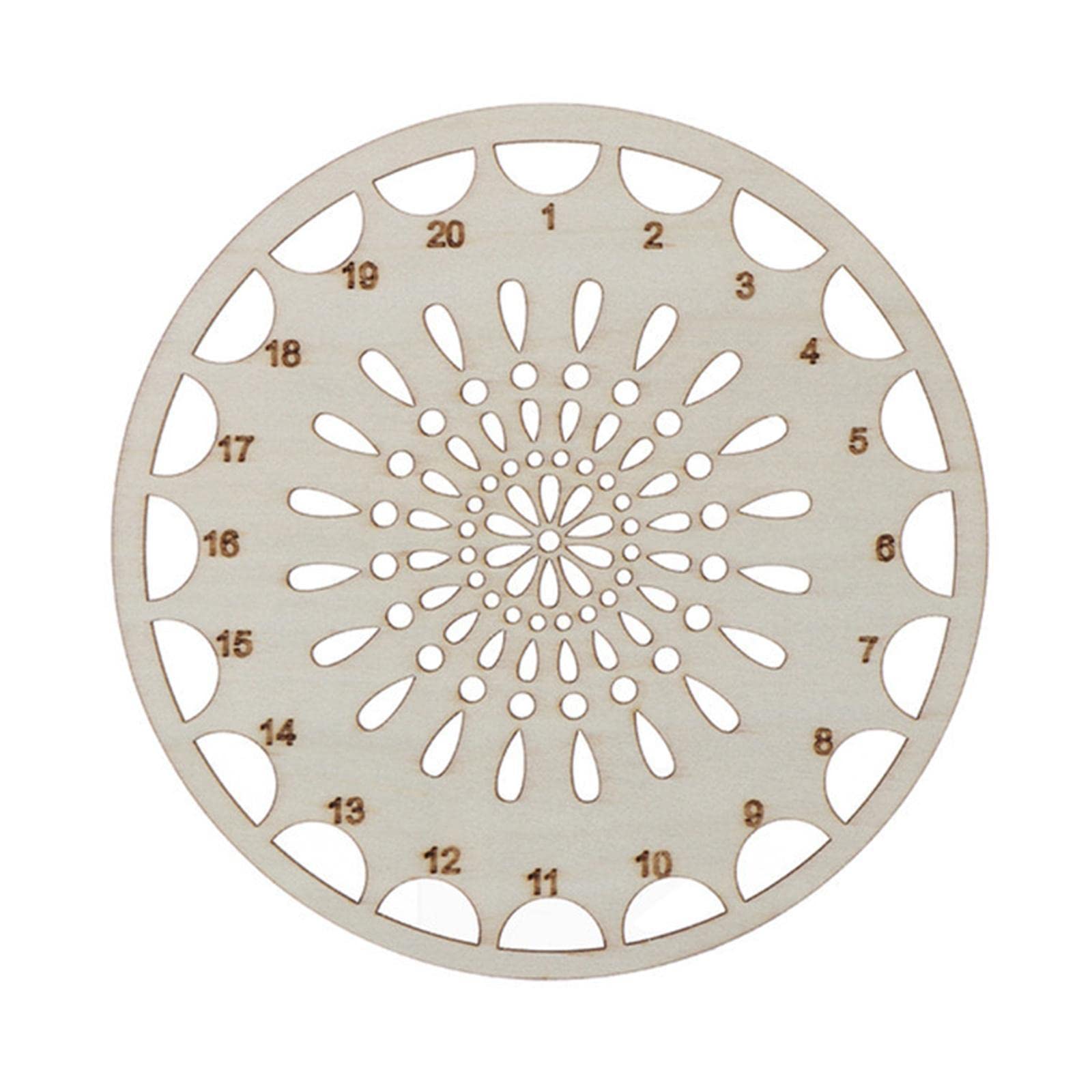 10 Bobine In Legno Per Ricamo A Forma Di Pecora - Organizer Per Filo Da Ricamo E Punto Croce, Porta Filato Compatto Per Cucito E Fai Da Te, 6,1 X 5,8 Cm