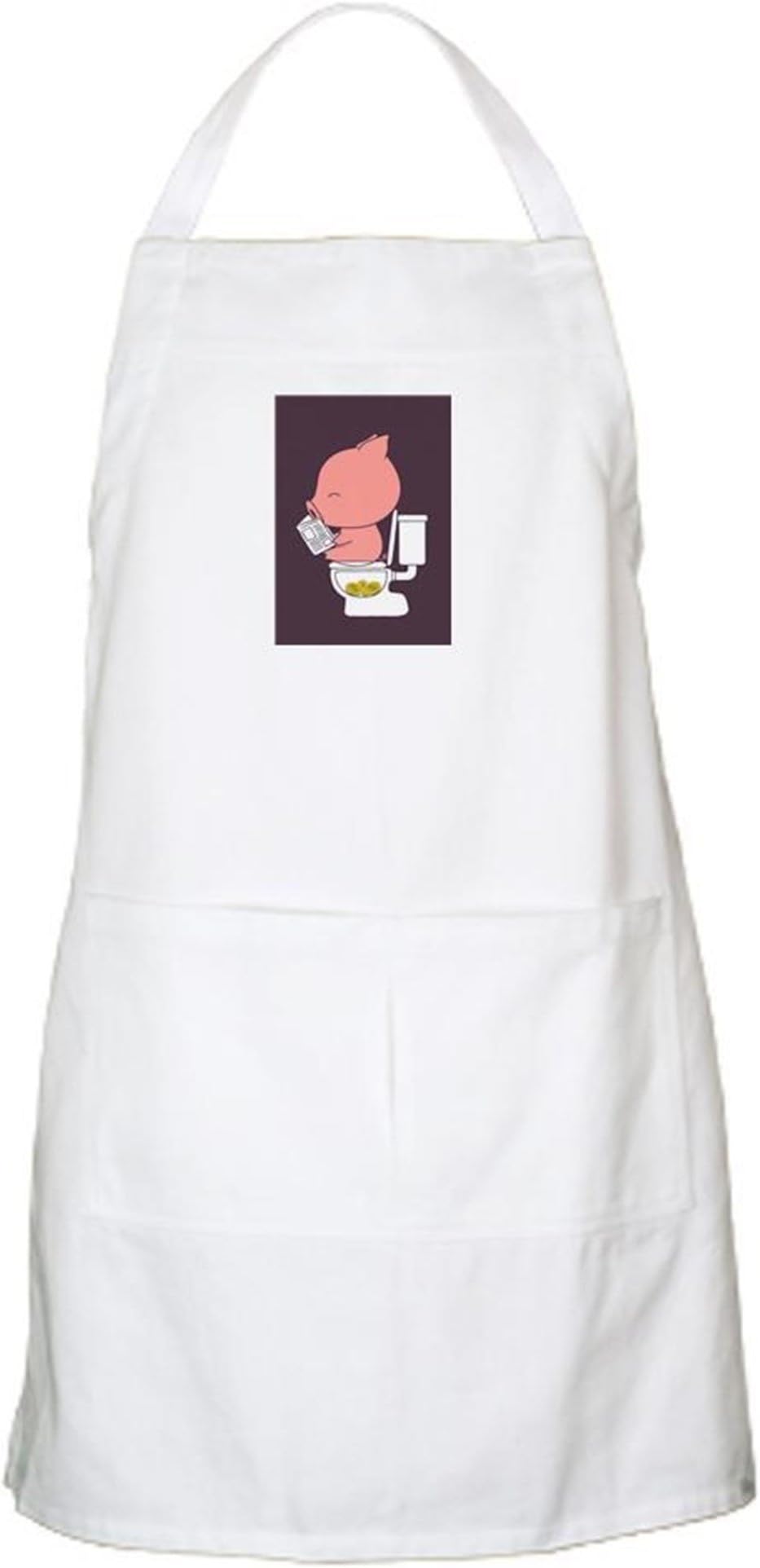 Maydays Piggy Bank White Apron