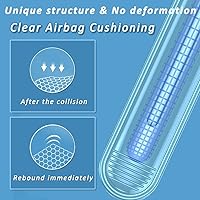 Vista 2 de Protector anticolisión para puerta de automóvil, tiras transparentes, protectores adhesivos universales para bordes de puertas de automóvil