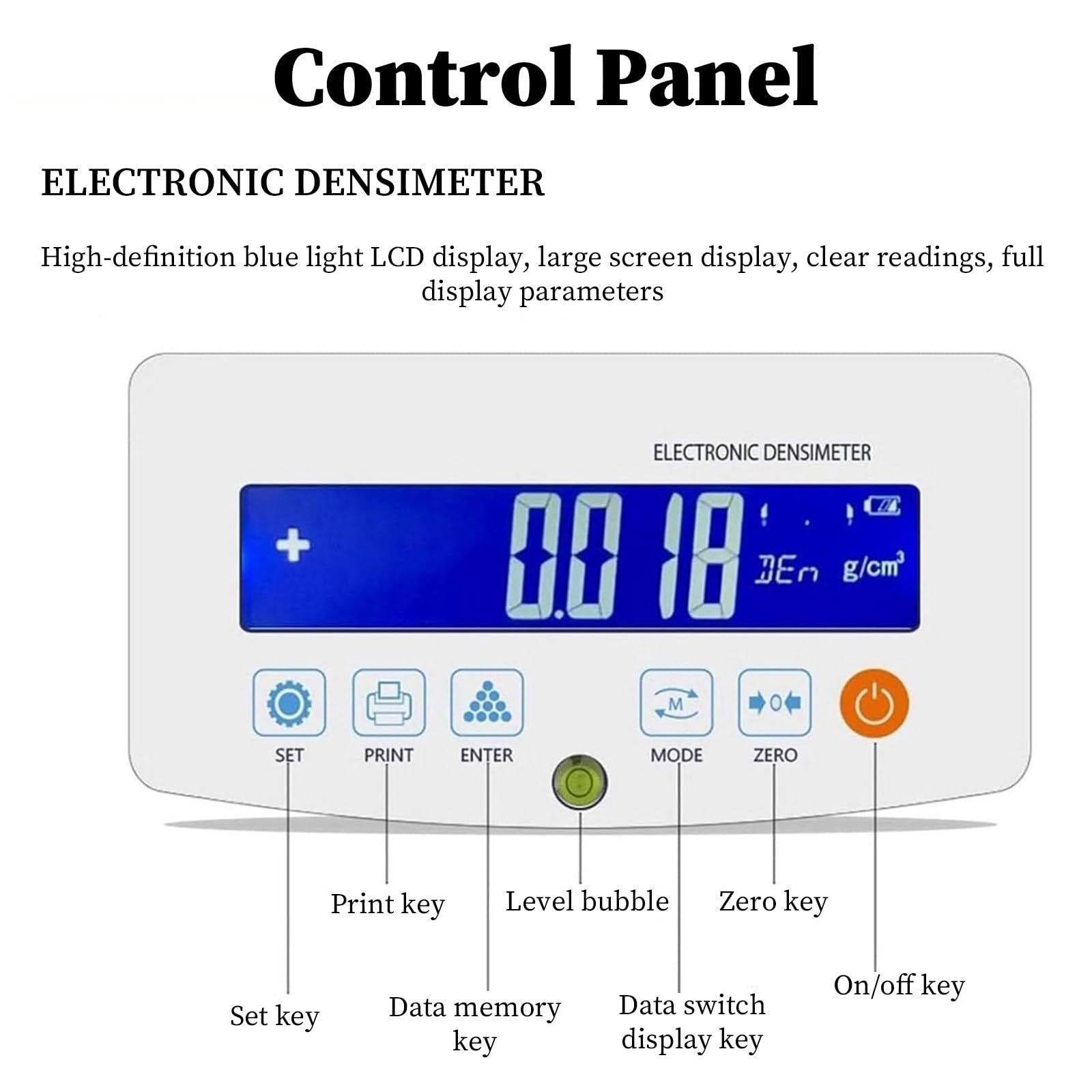 Urządzenie do badania metali szlachetnych, cyfrowy tester złota i srebra z gęstościomierzem | Dokładność 0,001 g/cm³, do biżuterii, lombardów, monet MDJ-300K