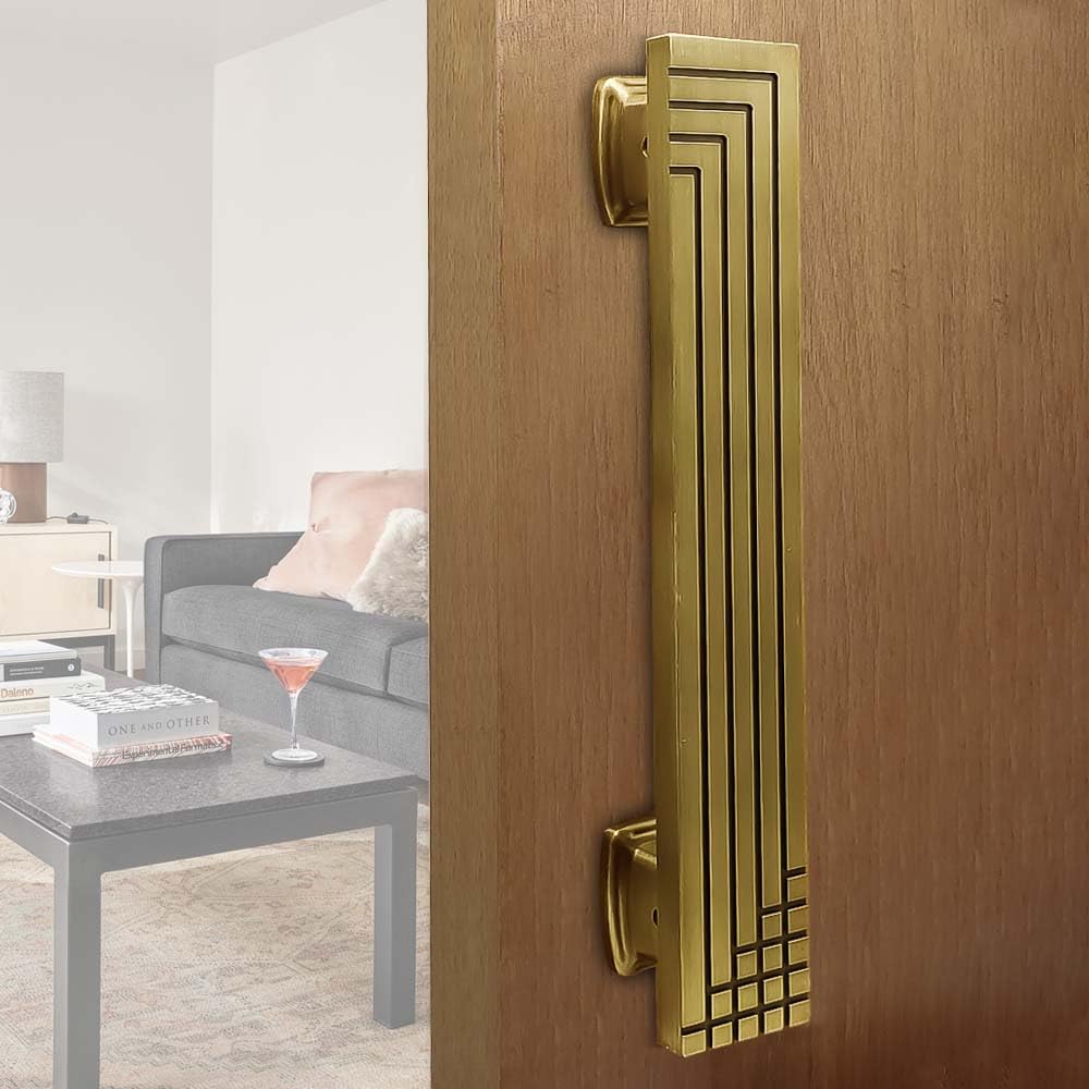 VOLO Antique Finish Door Handle for Main Doors - Pull-Push Handle for Wooden and Glass Doors in Home, Hotel, Office (Model SAM-04) (2, 200MM) (B0DFBT651C) Amazon Price History, Amazon Price Tracker
