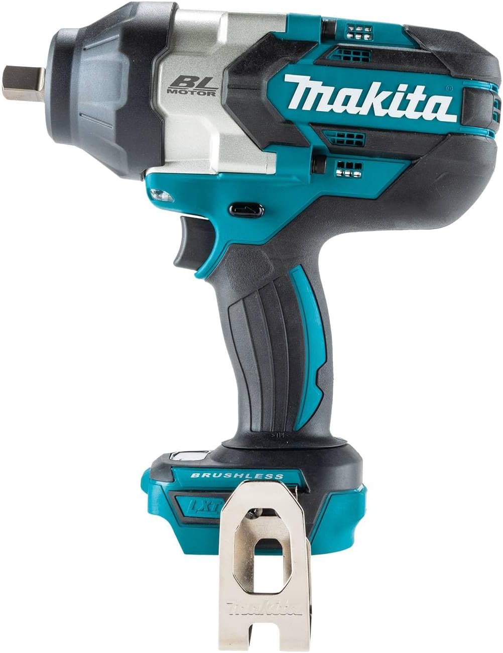 Makita XWT19Z 18V LXT® Lithium-Ion Brushless Cordless 3-Speed 1/2" Sq. Drive Impact Wrench w/Detent Anvil, Tool Only