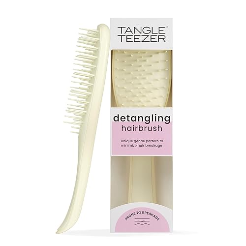 Tangle Teezer Ultimate Detangler Haarbürste für Nasses & Trockenes Haar – Besonders sanft - Weit Abstehende Borsten für Sanftes & Effektives Entwirren – Weniger Haarausfall & Haarbruch – Chamille - Chamomile Yellow