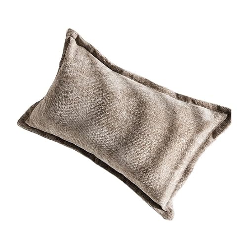 AOWEMBD 1pc Beige Brown 45x45 Decorative Pillow Case Vintage Pillowcases Sofa Cushion For Living Room(Color 12-30x50cm)