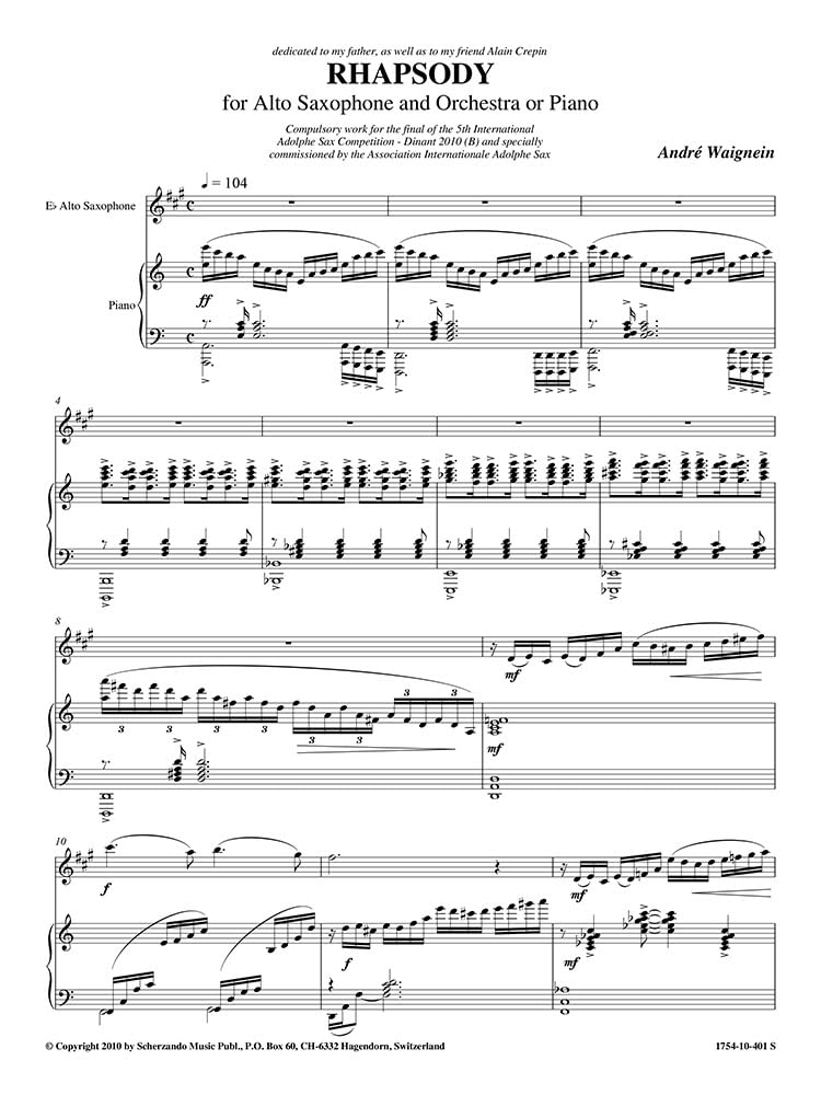 Amazon.co.jp: ウィットナー ウェニャン : ラプソディ 狂詩曲 アルト