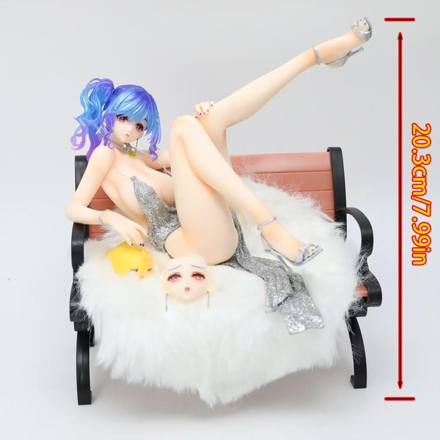 Azur Lane Uss St. Louis Figura Gioco Statua Seduta Sedia Modello Statua Collezione Decorazione Giocattolo 7,99 Polzi
