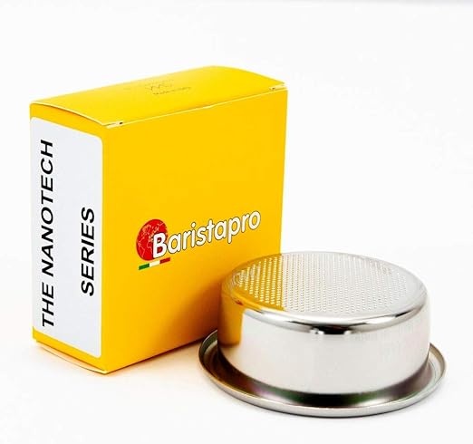 IMS Baristapro Nanotech Precision Ridgeless Double Portafilter Basket - 20 Gram