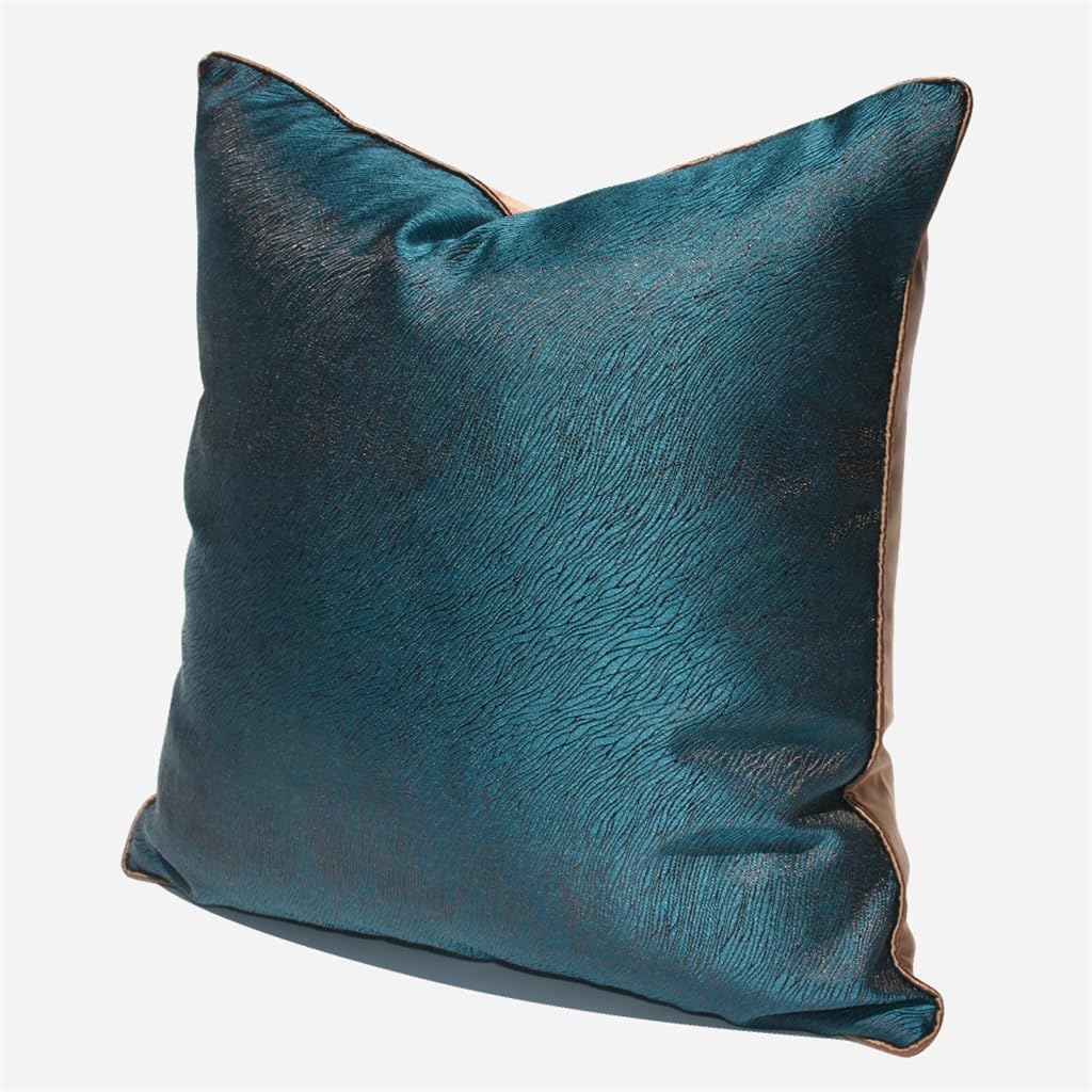 HBJWOV Green Lines Model Room Hotel Pillow Abstract Sofa Living Bed Cover