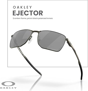 Amazon.com: OAKLEY Ejector OO4142 OO414203 58MM Carbon/Prizm Black