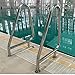 Pool Handrail for Inground Pools, 81 x 90cm (L X H) 304 Stainless Steel Swimming Pool Railings, Pool Handrail with All Accessories