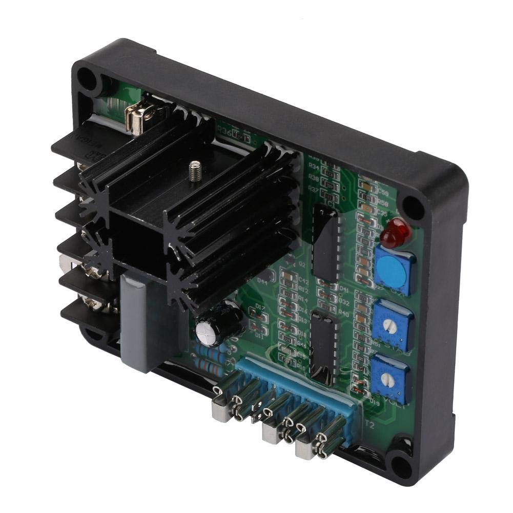 Regolatore di tensione del generatore GAVR-8A, regolatore di tensione automatico del generatore universale AVR con protezione di sotto frequenza;Rampa di tensione Soft Start