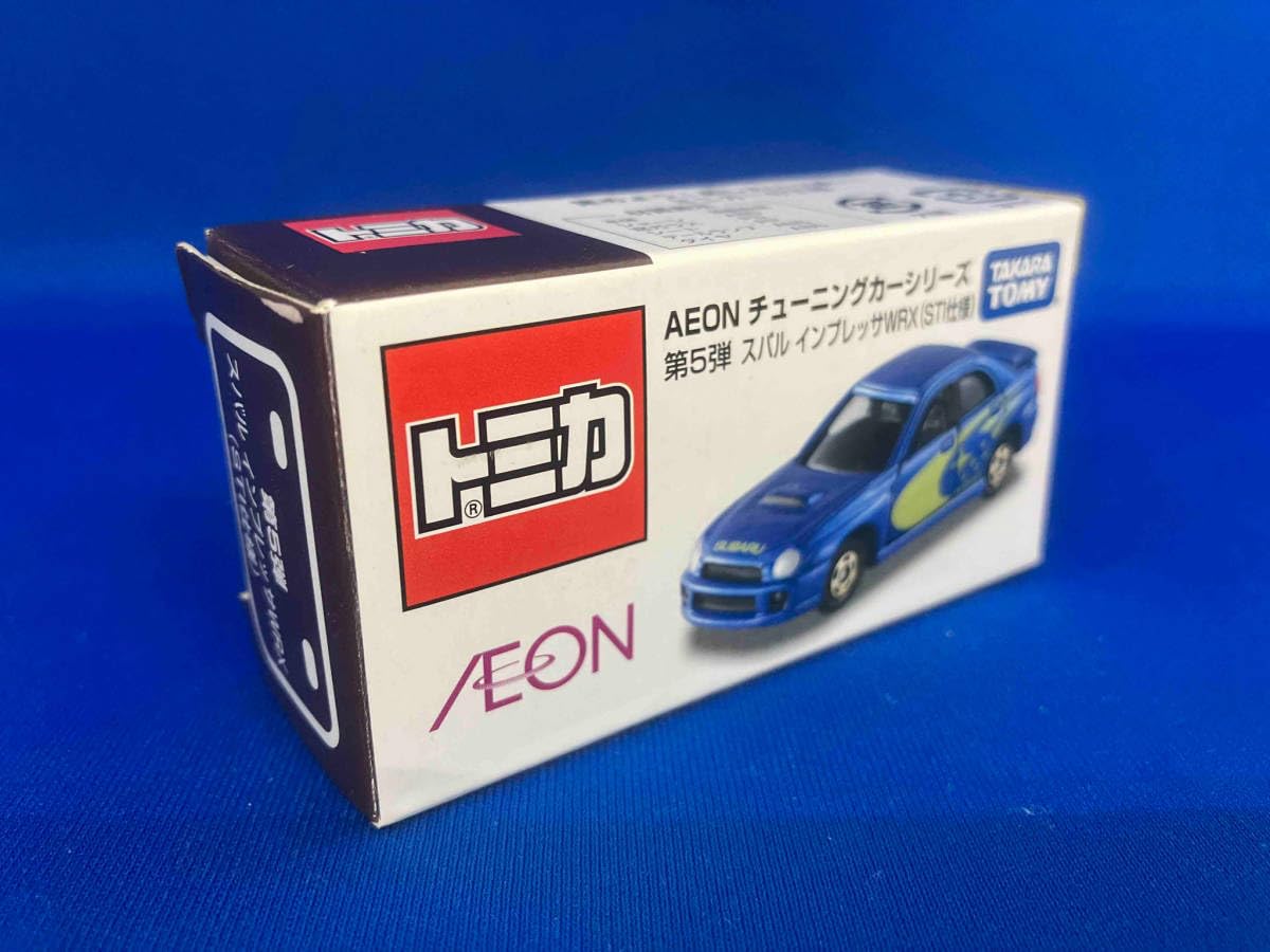 イオントミカ　チューニングカーシリーズ　三菱&スバル　5台 Amazon | トミカ スバル インプレッサWRX(STI仕様) イオン