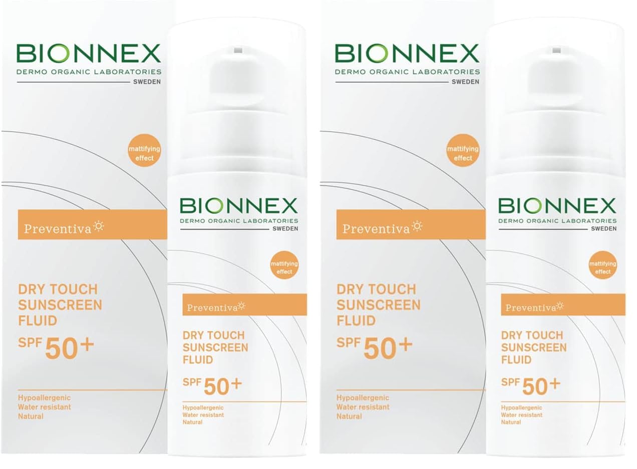 Bionnex Preventiva Dry Touch Yüksek Korumalı Güneş Kremi Spf50 (2 paketi)