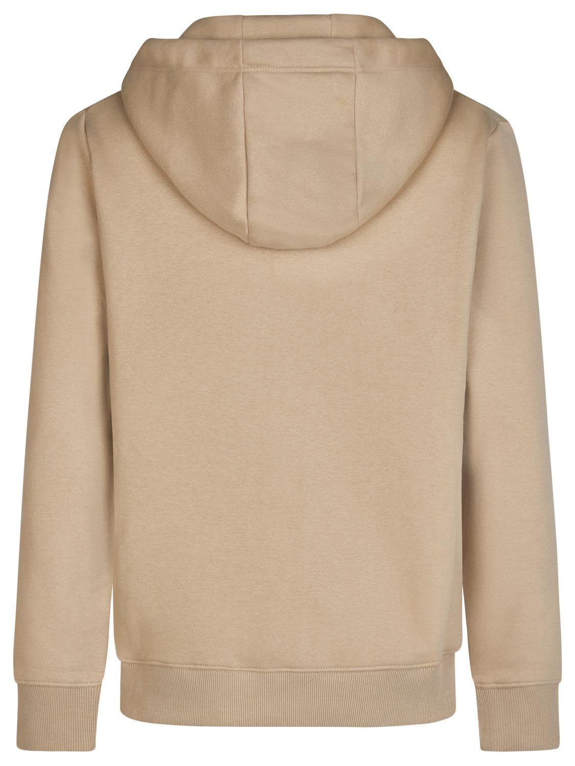 riverso RIVNoah - Sudadera de algodón con capucha y cremallera para hombre, básica, lisa (tallas S, M, L, XL, 2XL, 3XL, 4XL, 5XL), color negro