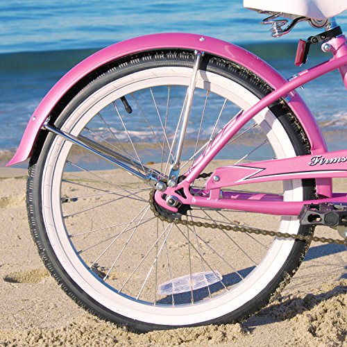Firmstrong Urban Girl Single Speed Beach Cruiser Bicycle, 20-Inch, Pink #TOP6