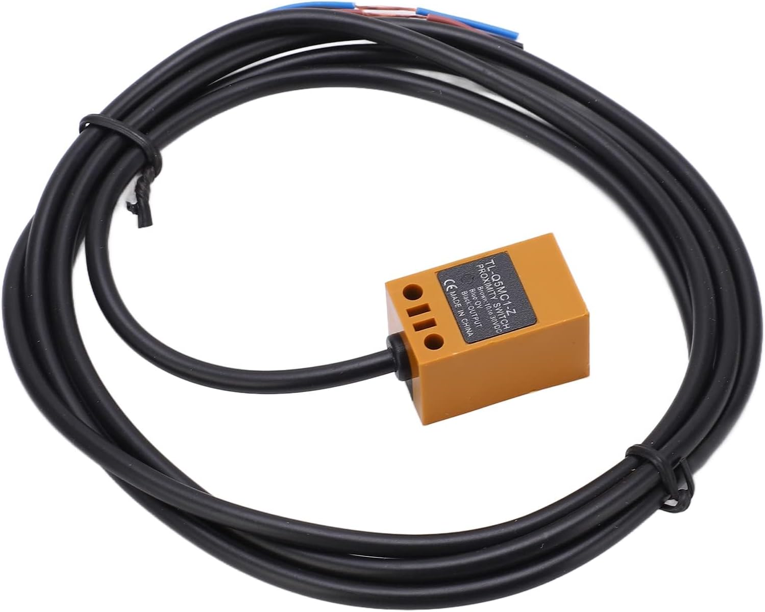 Inductive Proximity Sensors DC 10‑30V Proximity 3 Wire 5mm Detection Distance NPN Inductive Proximity for Detecting Metal TL-Q5MC1-Z Proximity
