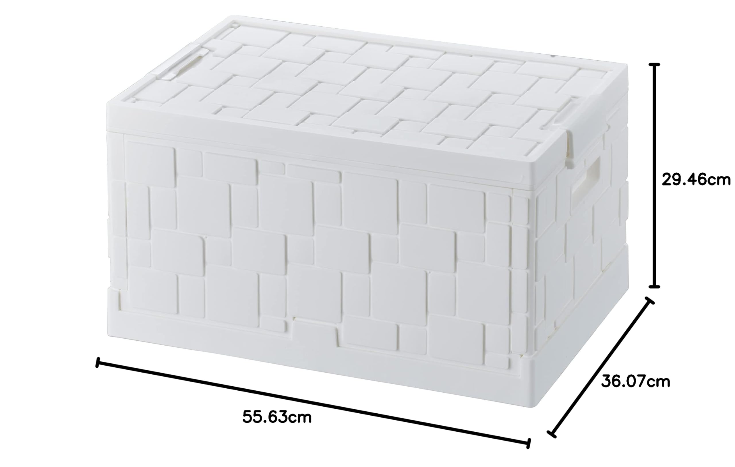 Amazon｜パール金属 収納 ボックス ケース 55L 折りたたみ