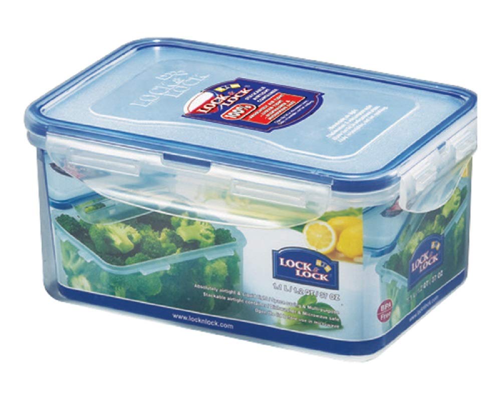 12.5 cl - Bormioli Luigi Lock Eat Vasetto Ermetico in Vetro - Set 6 Pezzi