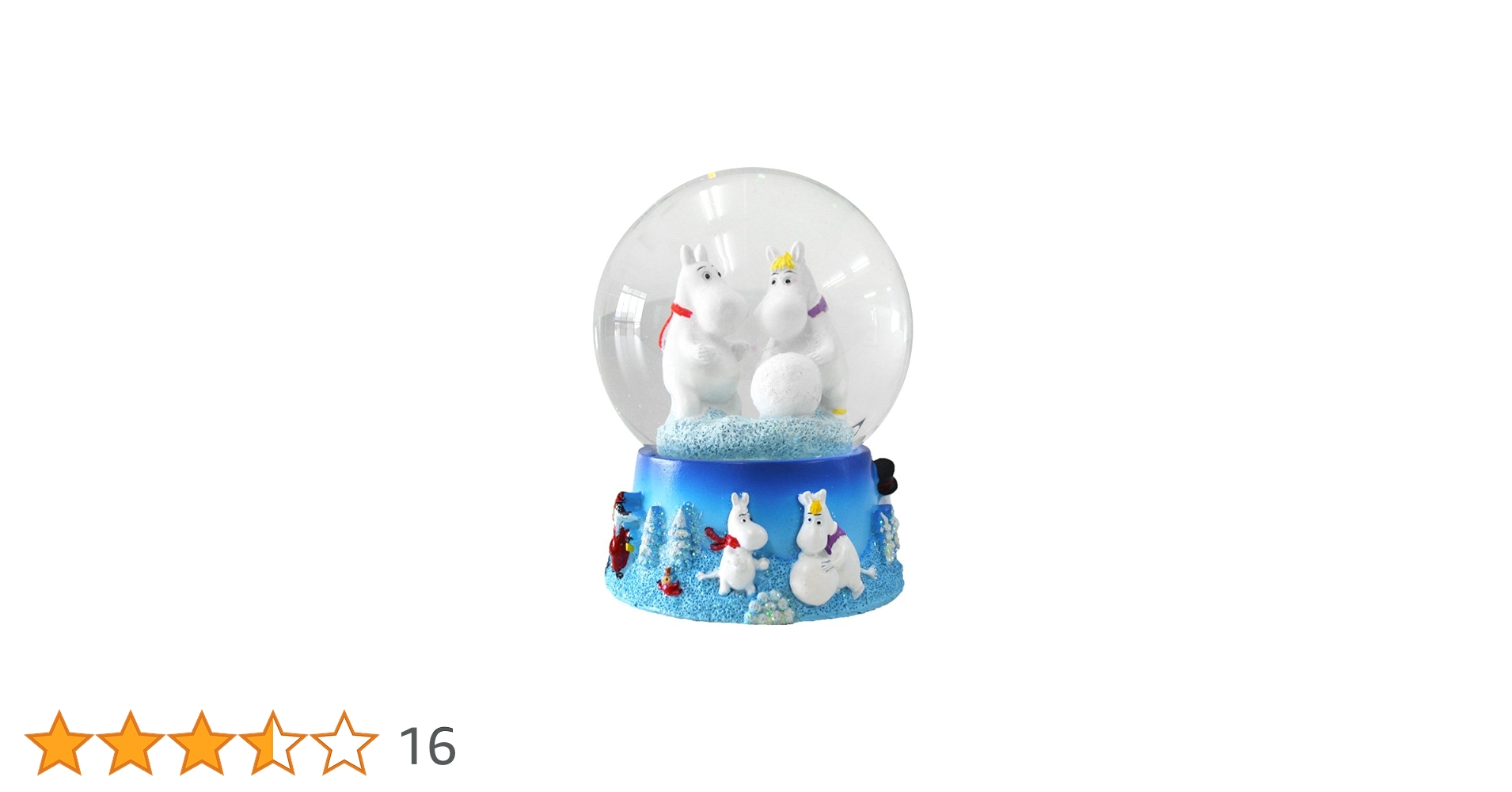 モフサンド スノードーム 水球 3個 モフサンド スノードーム 水球 3個