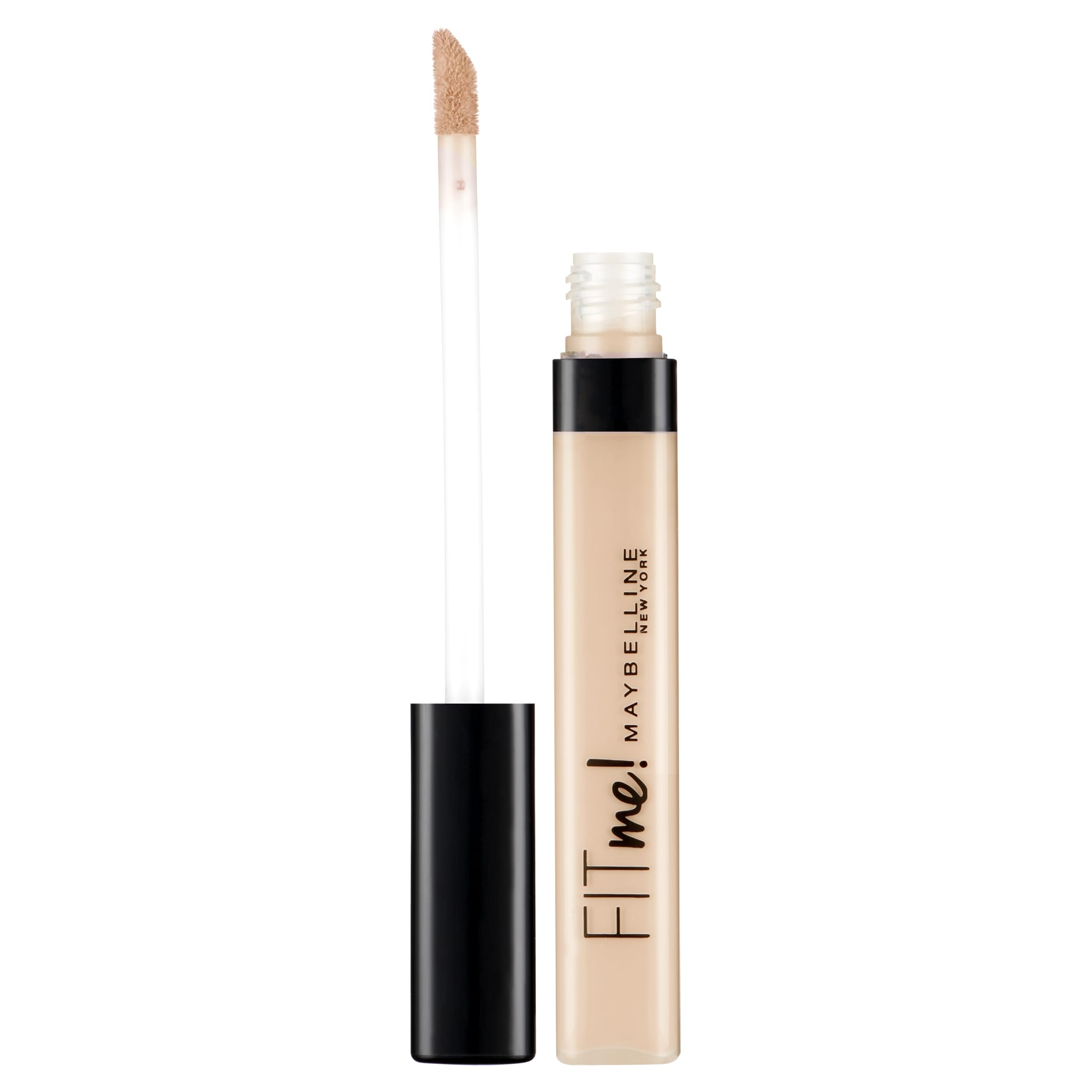 Maybelline Concealer, Fit Me! Full Coverage Concealer for Face, Oil Free, Delivers Even Complexion, Non-Comedogenic, Matte & Poreless Ultra Blendable, Shade: 15 Fair