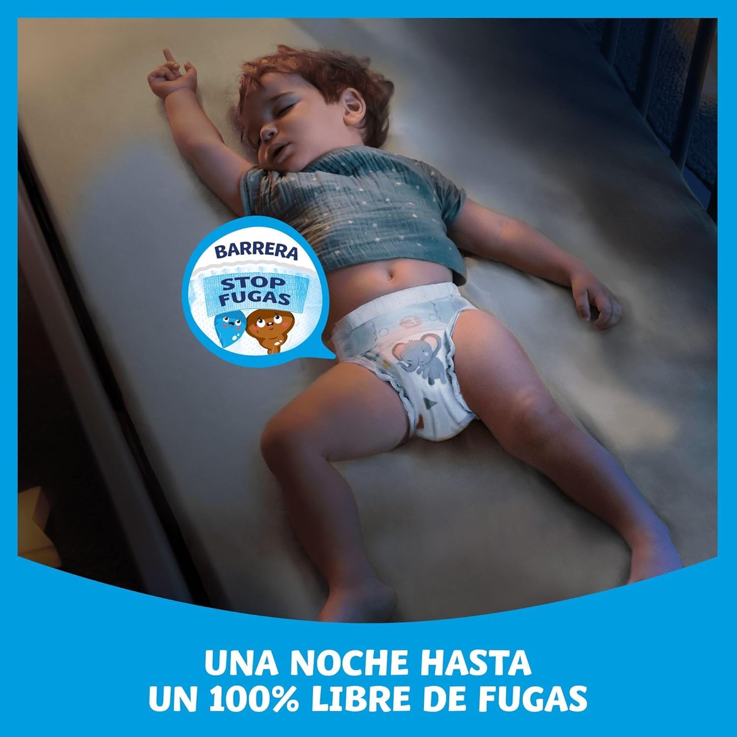Dodot Pañales Bebé-Seco, Talla 3 (6-10 kg), 168 Pañales, Una Noche Hasta Un 100% Libre De Fugas, (2 paquetes de 84 pañales)