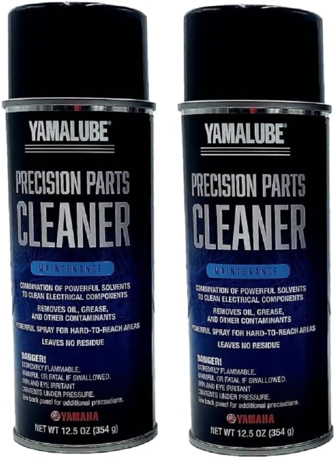 Yamaha Yamalube Precision Parts Cleaner- (2 Pack) 12.5 Ounces, #Acc-PPCPT-CL-NR