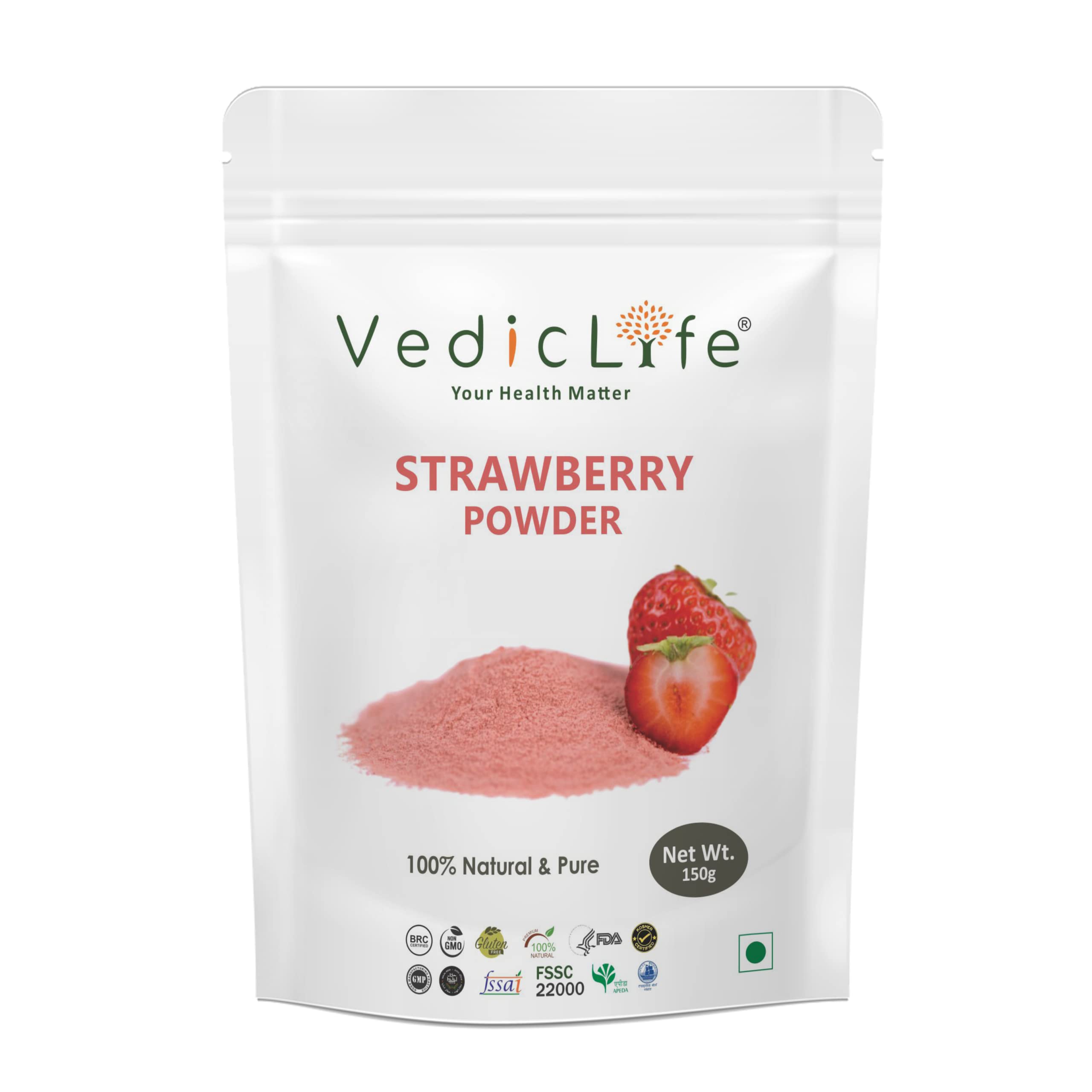 VEDICLIFE Organically Growing Strawberry Powder 500gm (B0BWWL8VM7) Amazon Price History, Amazon Price Tracker