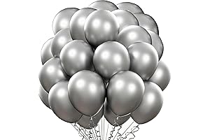 Light Grey Balloons 100-Pack: Enhance Your Celebrations with Elegant Neutrality