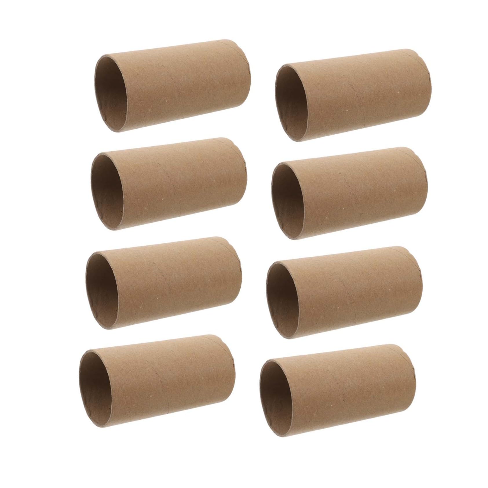 POPETPOP Tubo De Cartón Artesanal Rollo De Manualidades Para Niños 30 Piezas Color Natural Diámetro 5.2 Cm Material Papel Reciclable Jardín De Infantes Clase De Arte Manualidades
