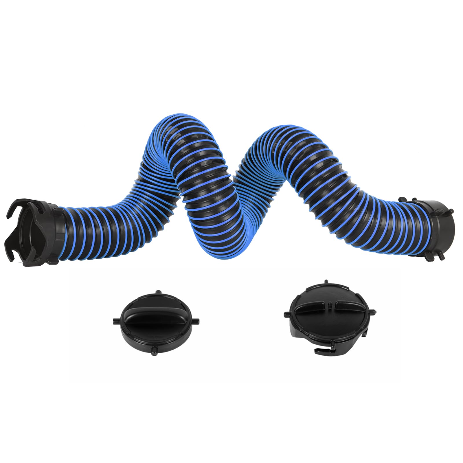 5FT RV Sewer Hose Extension Camper Sewer Hose Extension with Caps