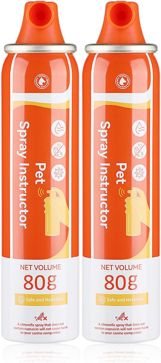 Dog Corrector Spray 80ml 2 Pack Spray Dog Trainer for Stops Barking, Place Avoidance, Attacks,Safe, Help Stop Unwanted Dog Behaviour. Easy to Use, Safe, Humane & Effective Dog Corrector Spray 80ml 2 Pack Spray Dog Trainer for Stops Barking, Place Avoidance, Attacks,Safe, Help Stop Unwanted Dog Behaviour. Easy to Use, Safe, Humane & Effective