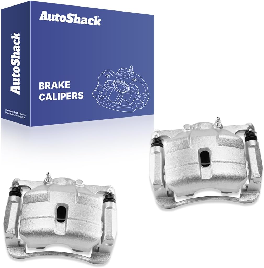 AutoShack Front Brake Calipers Left & Right Replacement for 2008-2013 Nissan Rogue 2014-2015 Nissan Rogue Select 2010-2013 Suzuki Kizashi 2-PC Set