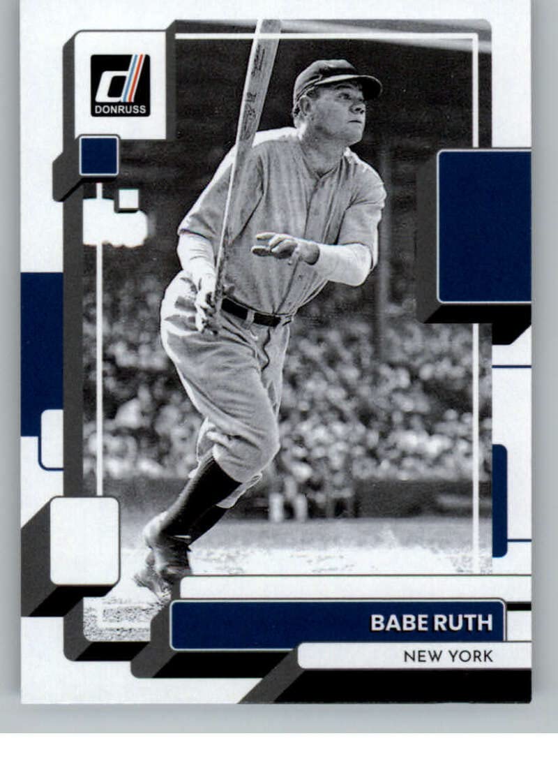 Amazon.com: 2022 Donruss #229 Babe Ruth NM-MT Yankees Baseball