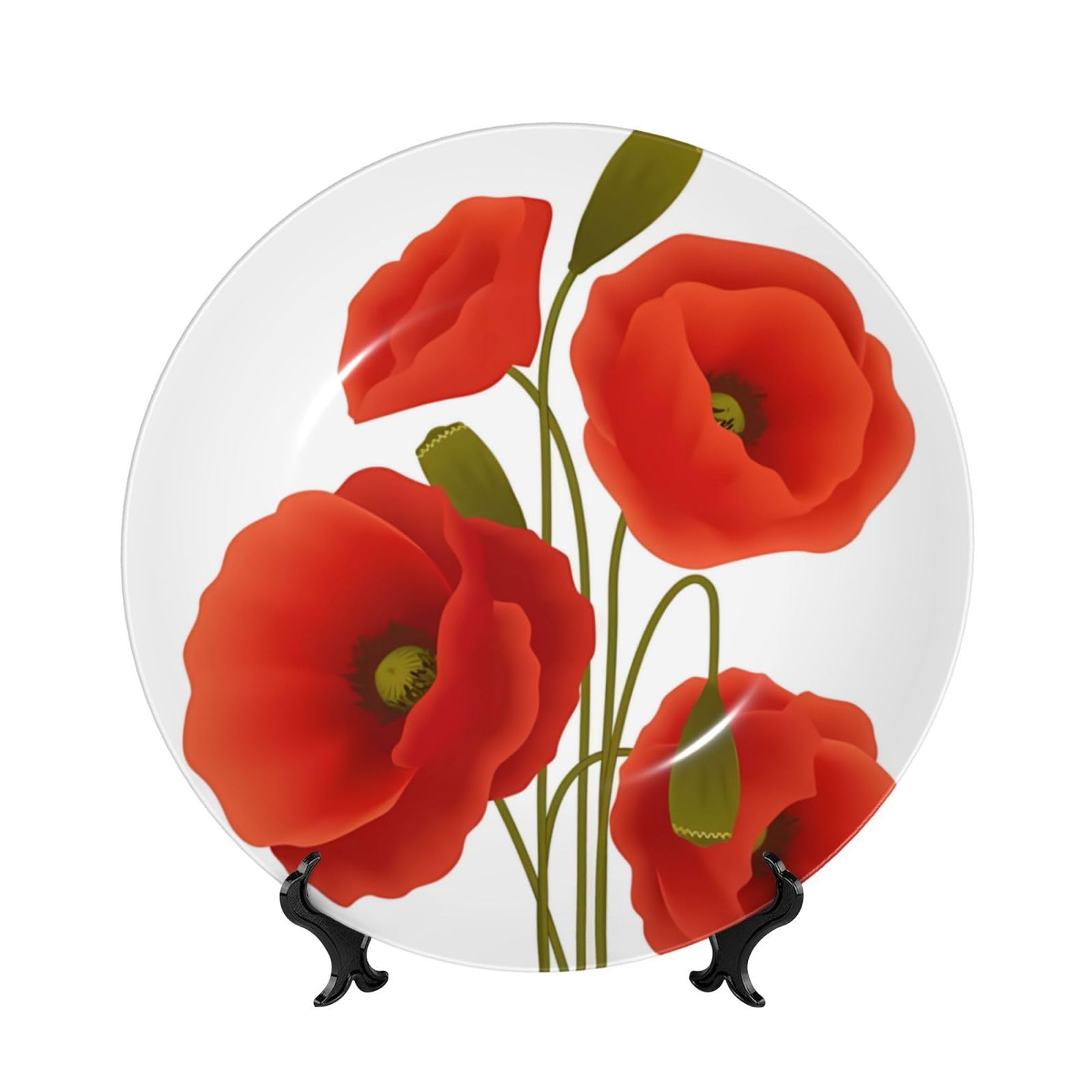 Fleur en porcelaine anglaise 25cm pour sublimer votre salon