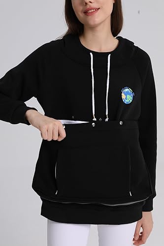 Miniatura 5 de Sudaderas con capucha para perros y gatos, sudadera de transporte para cachorros y gatitos, sudadera grande con bolsillo para mascotas, capucha