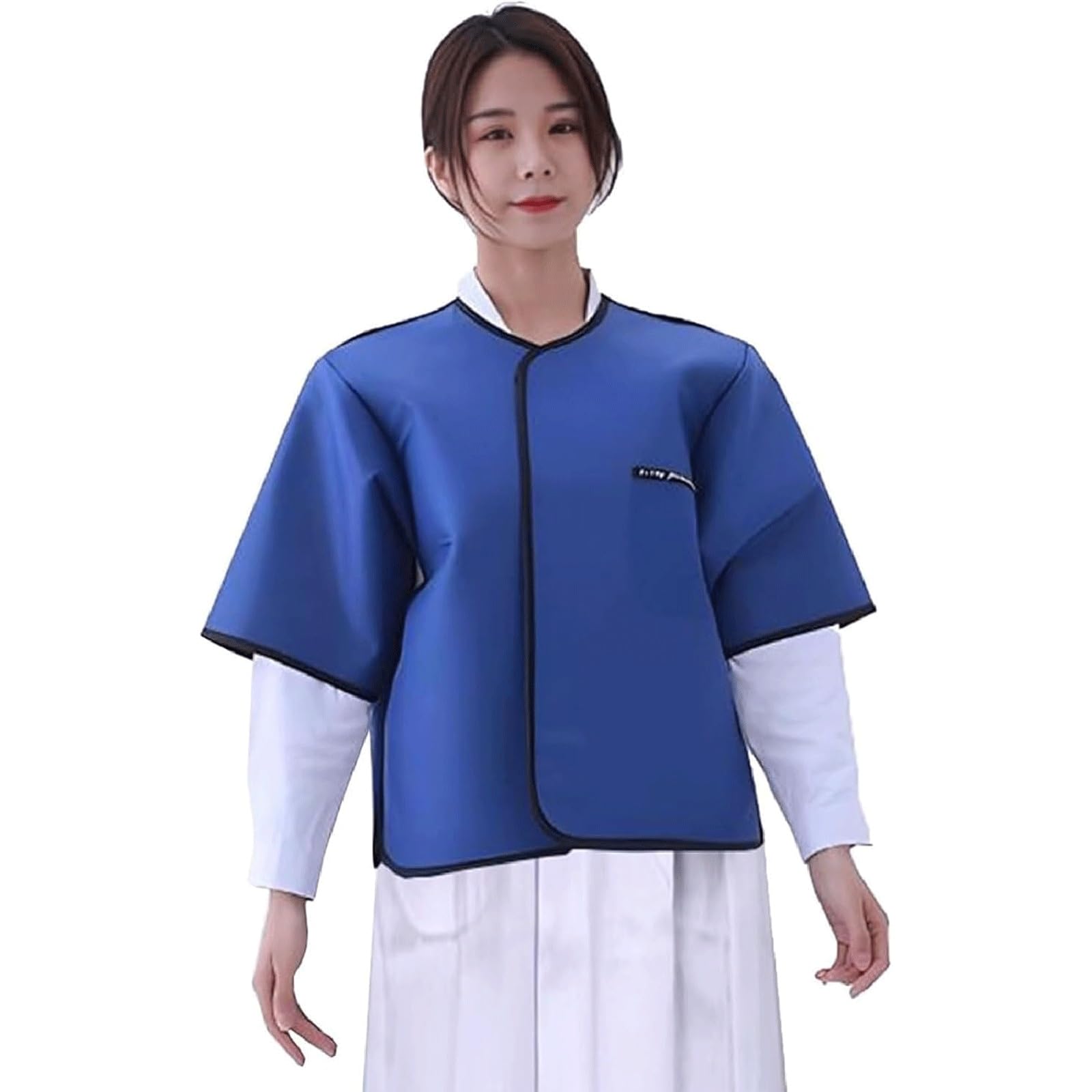 Grembiule antiradiazioni Grembiule antiradiazioni in piombo Grembiule antiradiazioni a maniche corte Abbigliamento protettivo antiradiazioni in piombo Abbigliamento unisex 0,35 mmpb/0,5 mmpb(0.35mmpb)