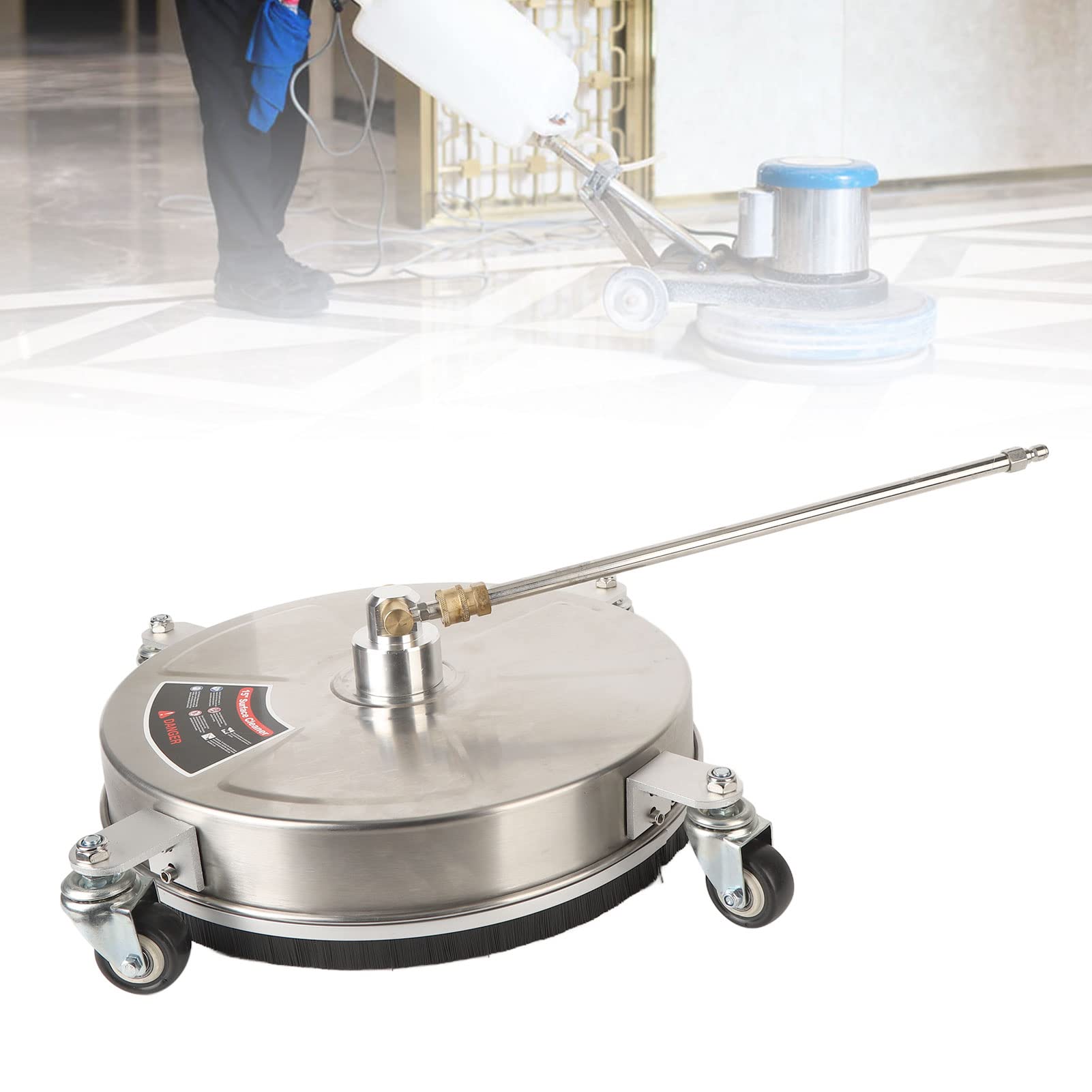Tbest High Prure Cleaner 15 I Prure Wer Cleaner Profional 4000Psi Pulitore con 4 Ruote 1 4I Quick Contor Casa Giardinaggio