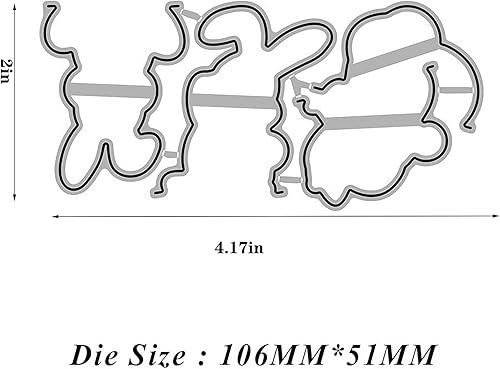 Miniatura 2 de Juegos de sellos y troqueles transparentes para hacer tarjetas, plantillas cortadas para álbumes de recortes, álbum de fotos, plantilla de estampado