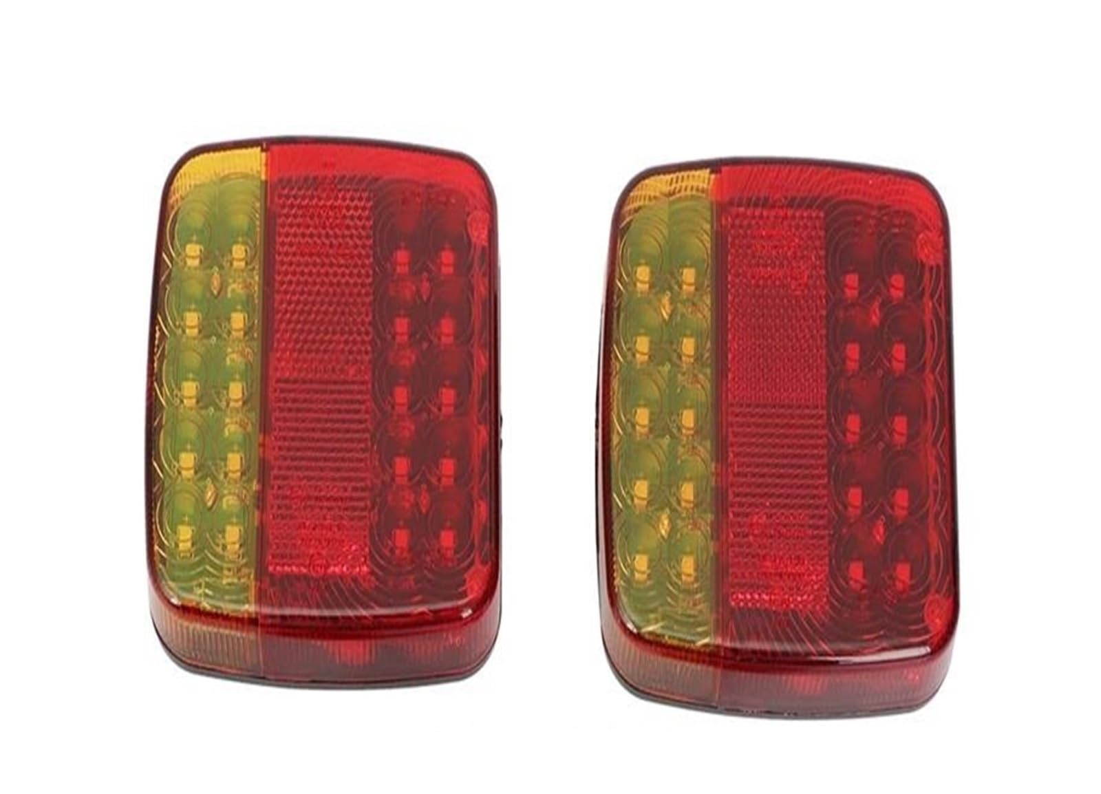 Luz Trasera Remolque Luz Trasera LED Magnética Inalámbrica Para Caravana Caravana Camión Tractores Señal De Advertencia Lámpara De Freno Luz Trasera