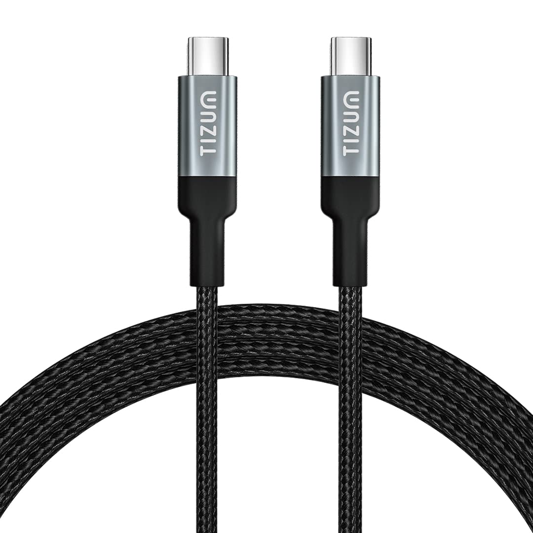 See full amazon price history chart for Tizum USB Type C to Type C 5A (100W) Braided Sync & Fast Charging Cable for Mobile, Laptop, Macbook & other devices|Supports PD & QC 3.0 Charge|480mbps Data Transfer Speed|3.9 Feet (1.2M), Black Tizum USB Type C to Type C 5A (100W) Braided Sync & Fast Charging Cable for Mobile, Laptop, Macbook & other devices|Supports PD & QC 3.0 Charge|480mbps Data Transfer Speed|3.9 Feet (1.2M), Black (B0BTHLFZQB) Amazon Price History, Amazon Price Tracker