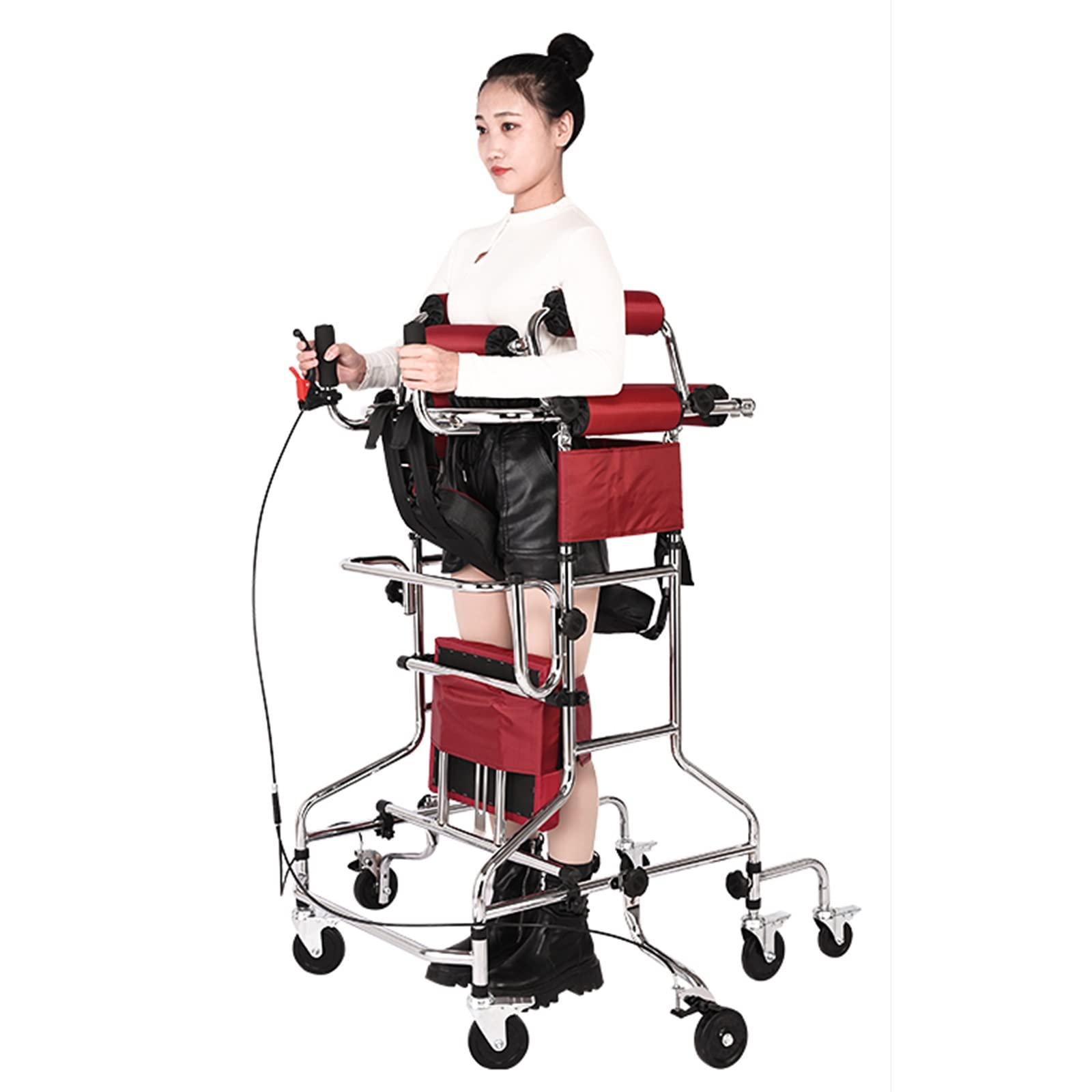 Buy Walkers for Seniors,Stand up Rollator Mobility Walking Aid for
