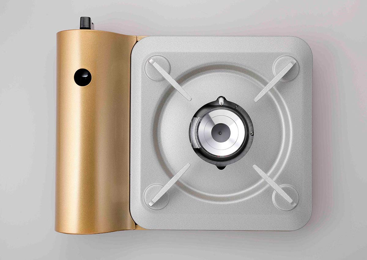 Iwatani Portable Gas Stove, Slim Butane Cooker for Outdoor Camping and