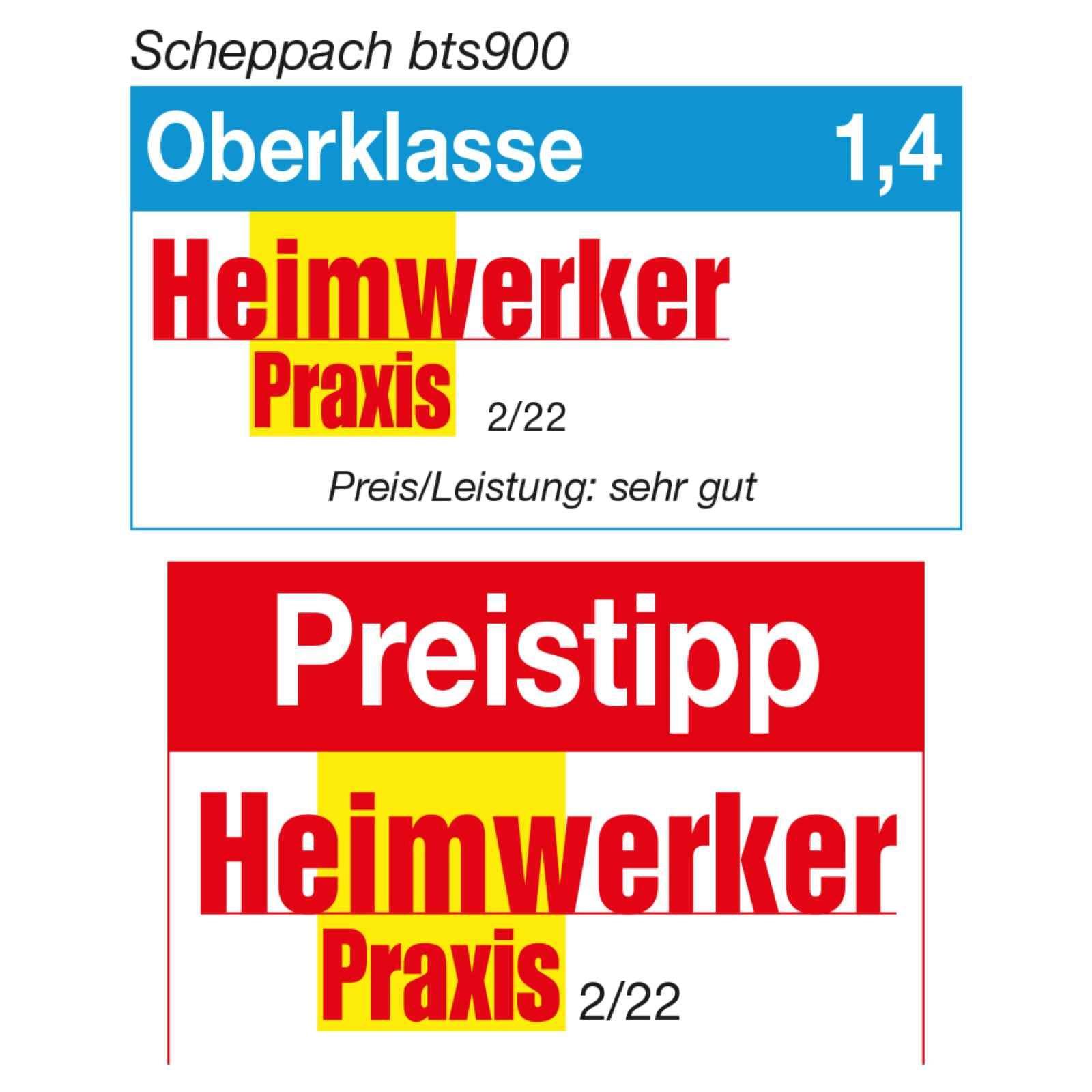 Scheppach Band &Tellerschleifer BTS900 mit 6 tlg. Zubehör | Leistung 370W | Schleifteller-Ø 150mm | Schleifbandlänge/-breite 915x100mm | Tischneigung 0°–45° | Gussmaterial-Konstruktion & Absaugadapter