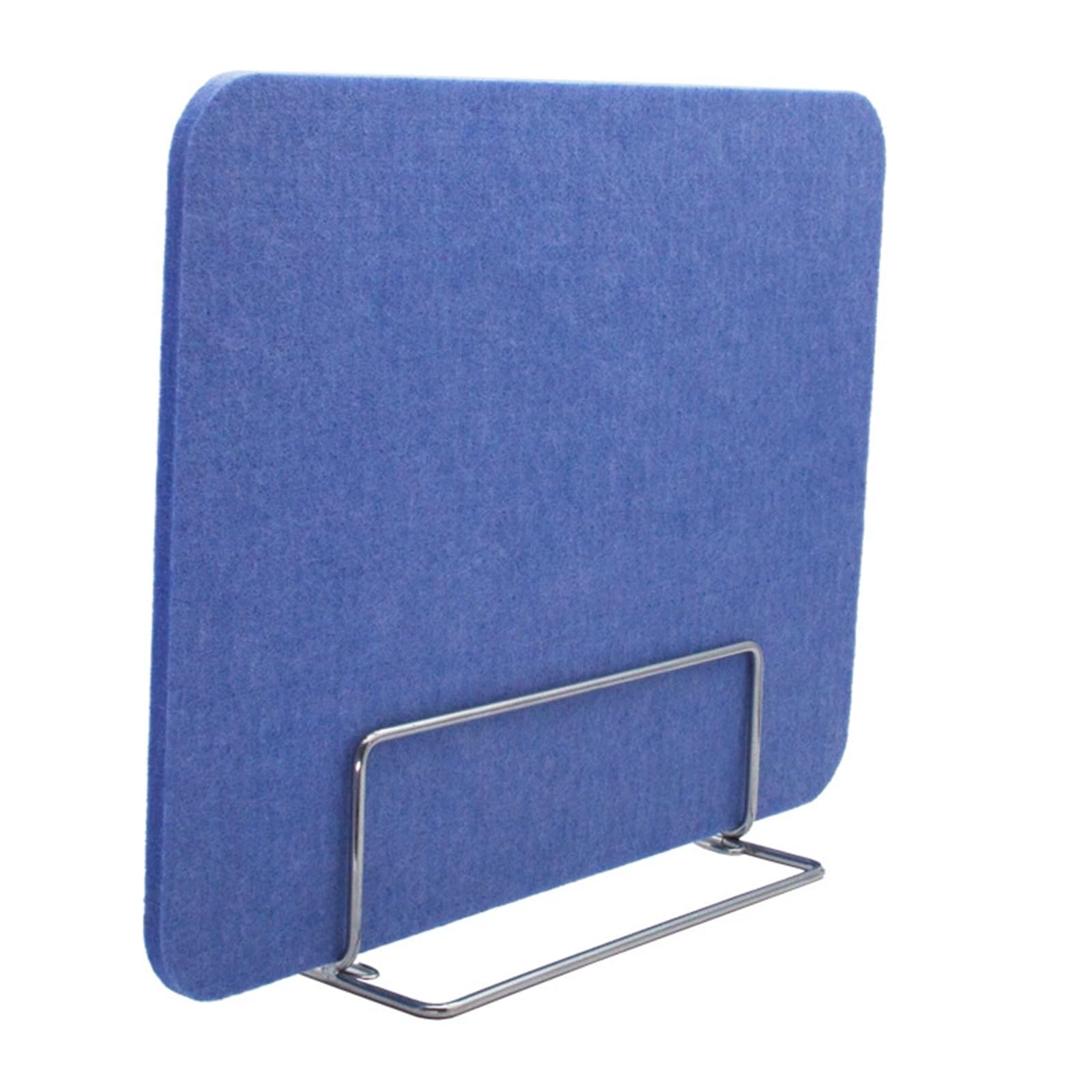 THKSGIV Acoustic Desk Divider Freestanding Felt Partition with Metal Clip Blue 30x80cm Reduces Noise & Visual Distractions Ideal for Office Privacy Focus